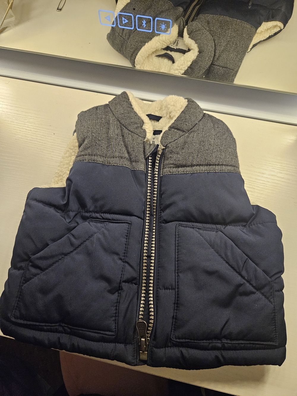 Baby GAP sherpa-lined jacket